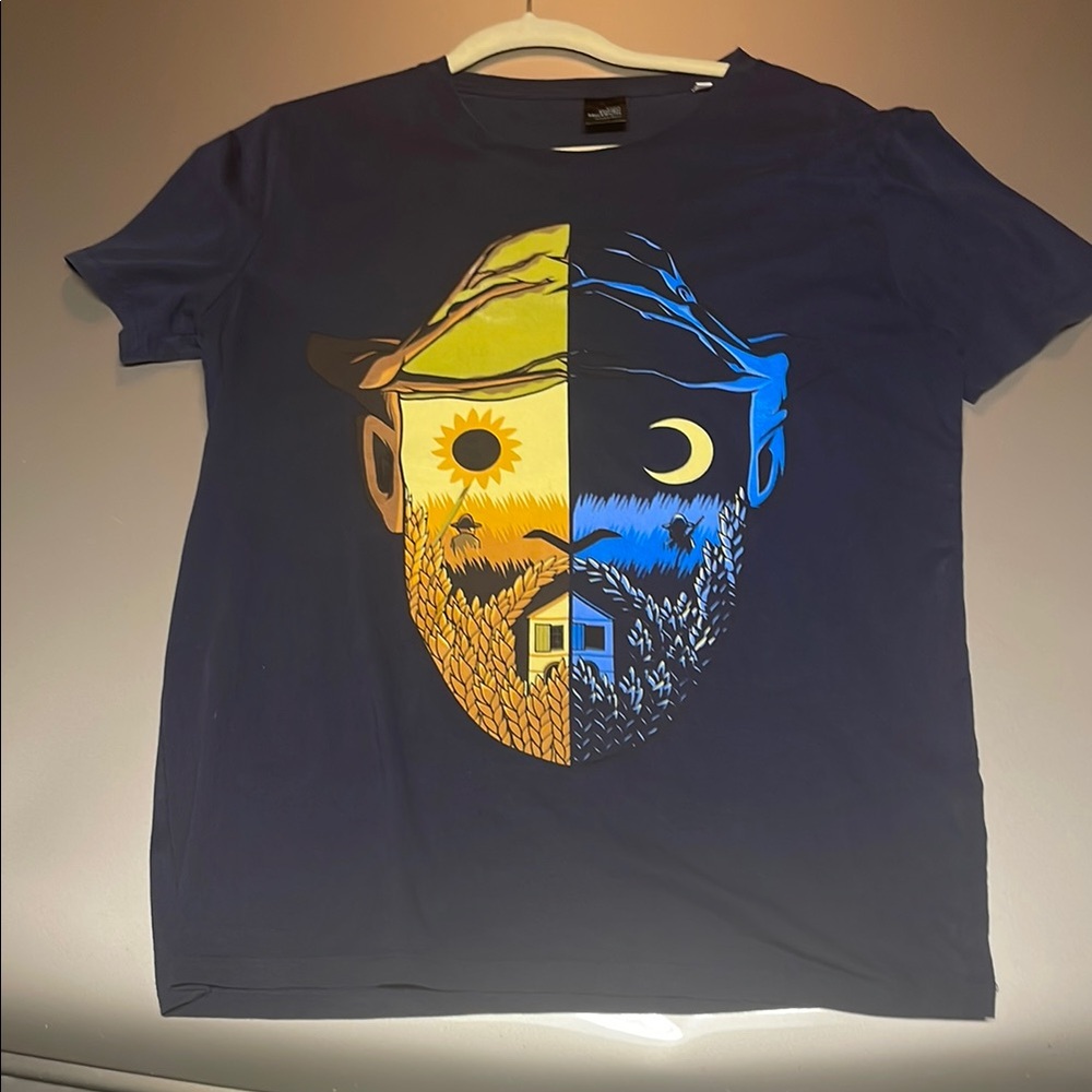 Van Gogh Museum Navy Blue ART T Shirt